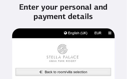 Детали бронирования - Web Hotelier