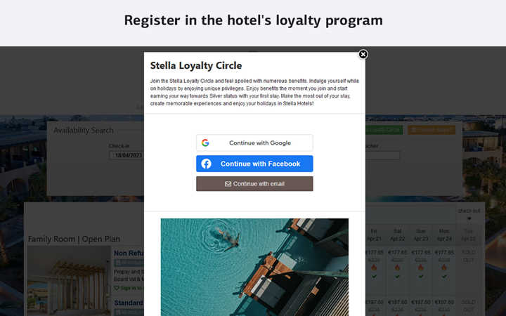 Программа лояльности отеля - Web Hotelier