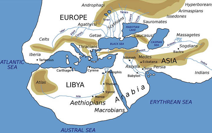 World according to Herodotus