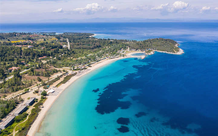 Halkidiki peninsula, Greece