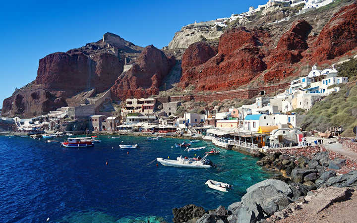 Амуди, Санторини