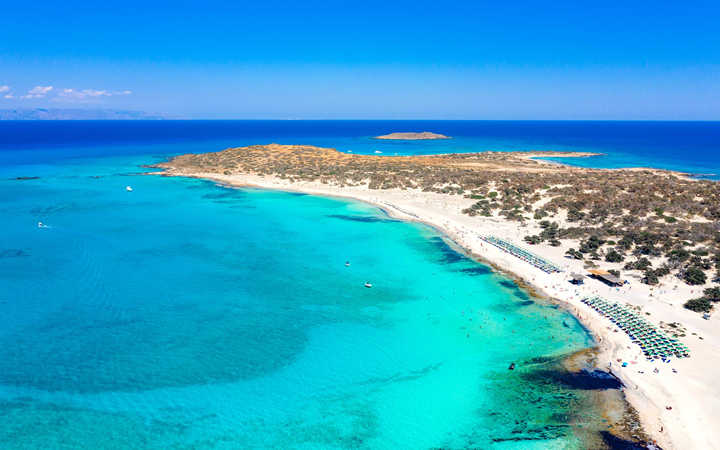 Exotic Chryssi Island, South Crete