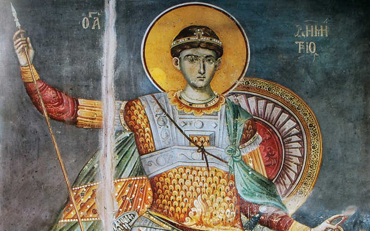 Святой великомученик Димитрий Солунский