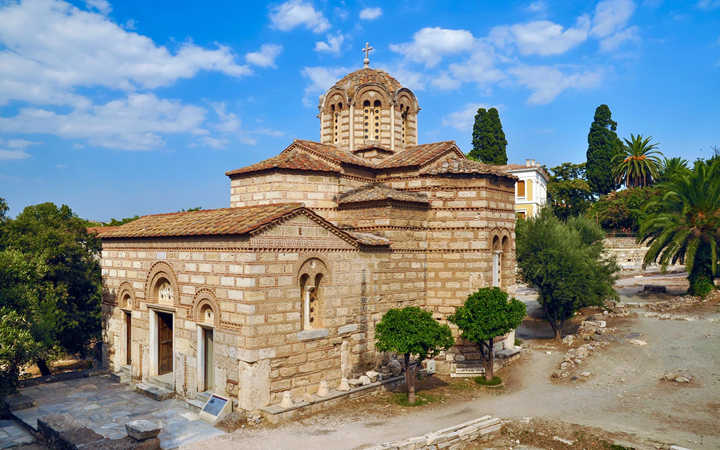 Церковь Святых апостолов, Афины