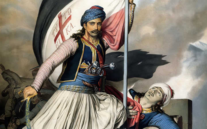 Греческое Восстание 1821. Луи Дюпре