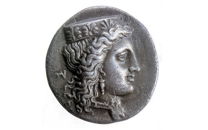 Серебряная драхма Аргоса (370-350 гг. до н.э.) Серебряная драхма Аргоса (370-350 гг. до н.э.)