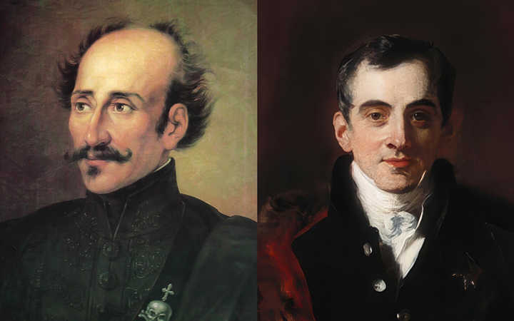 Александр Ипсиланти и Иоаннис Каподистрия Александр Ипсиланти и Иоаннис Каподистрия