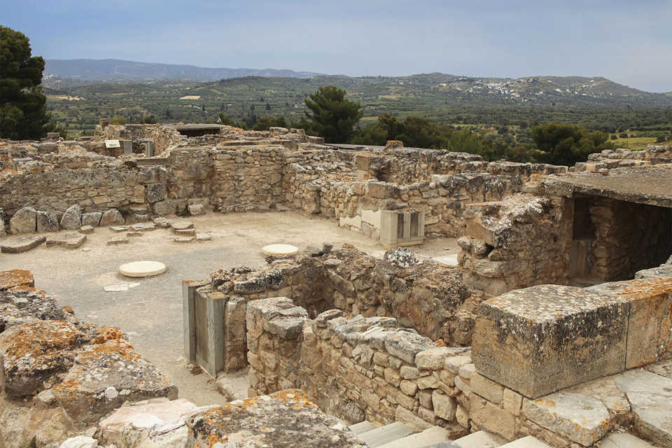 The Minoan Palace at Phaistos