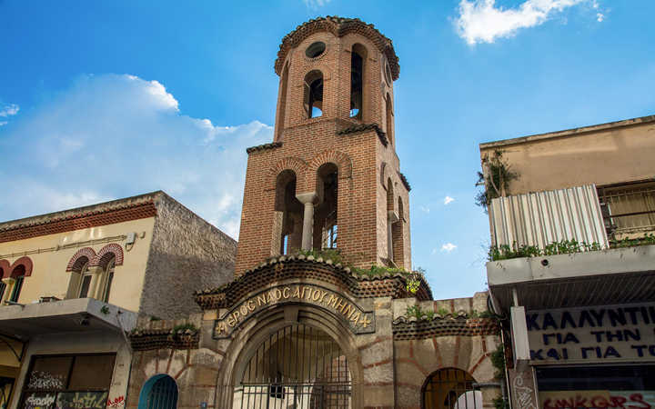 Церковь Святого Мины. Thessaloniki