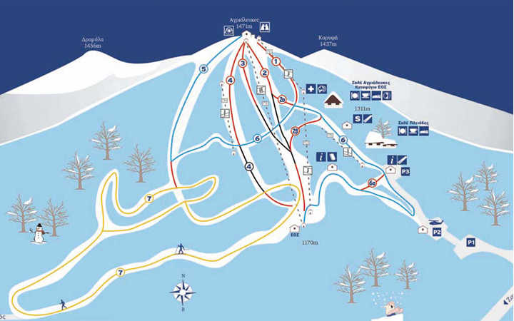 Горнолыжный курорт Пилио