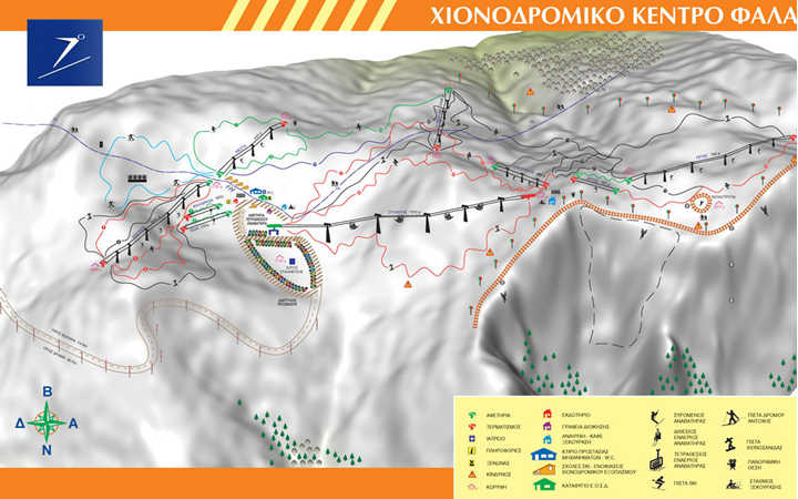 Горнолыжный курорт Фалакро