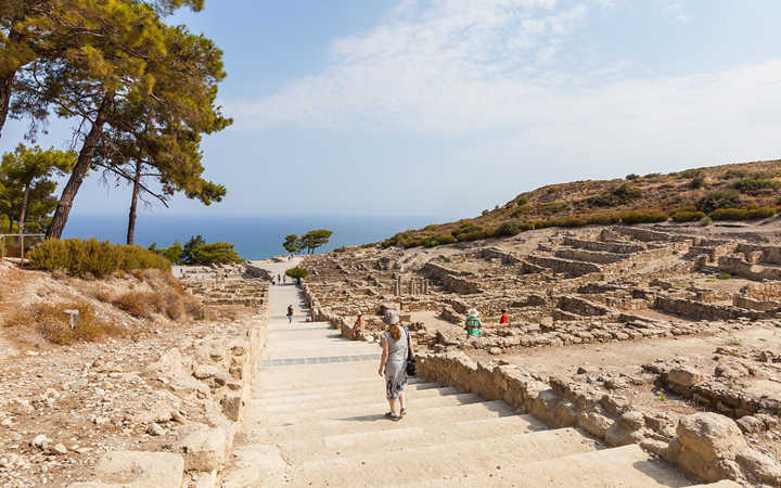 Ancient city of Kamiros