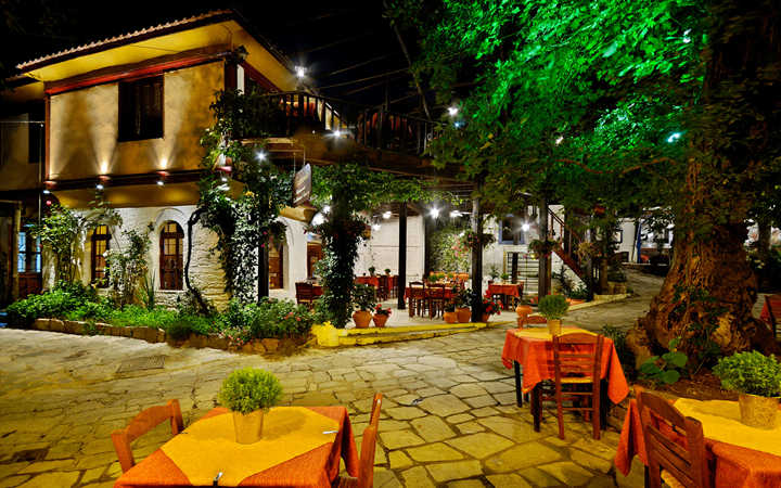 Kazaviti Restaurant. Μεγάλος Πρίνος, Θάσος