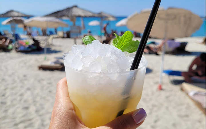 Cocus beach bar. Posidi, Chalkidiki