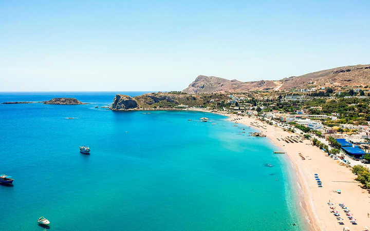 Stegna beach. Rhodes