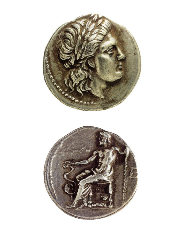 Серебряная драхма Эпидавра (первая четверть III в. до н.э.)
