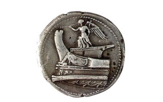 Серебряная тетрадрахма Деметрия I Полиоркета Македонского (301-295 гг. до н.э.)