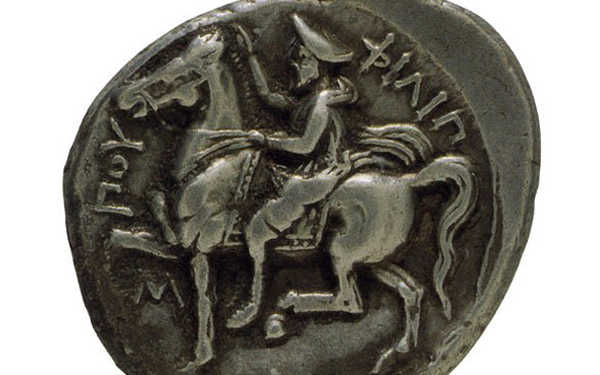 Серебряная тетрадрахма Филиппа II, 355-349 гг. до н.э.