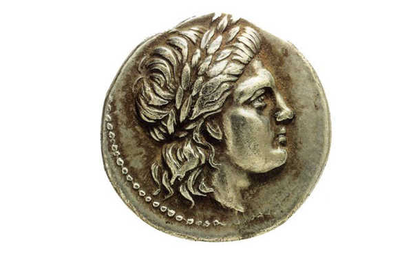 Серебряная драхма Эпидавра (первая четверть III в. до н.э.)