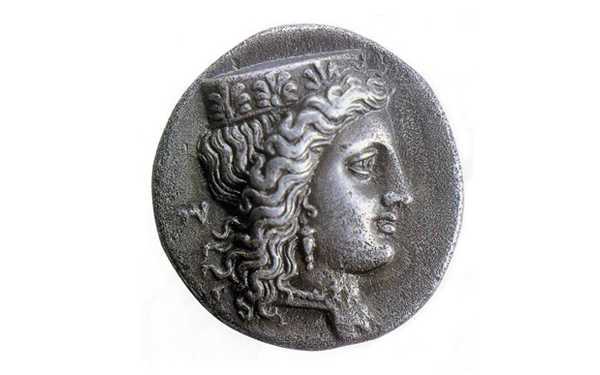 Серебряная драхма Аргоса (370-350 гг. до н.э.)