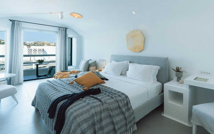 Double Room with side sea view