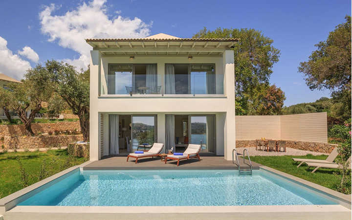 Deluxe Panorama Villa Bay View with Private Heated Pool