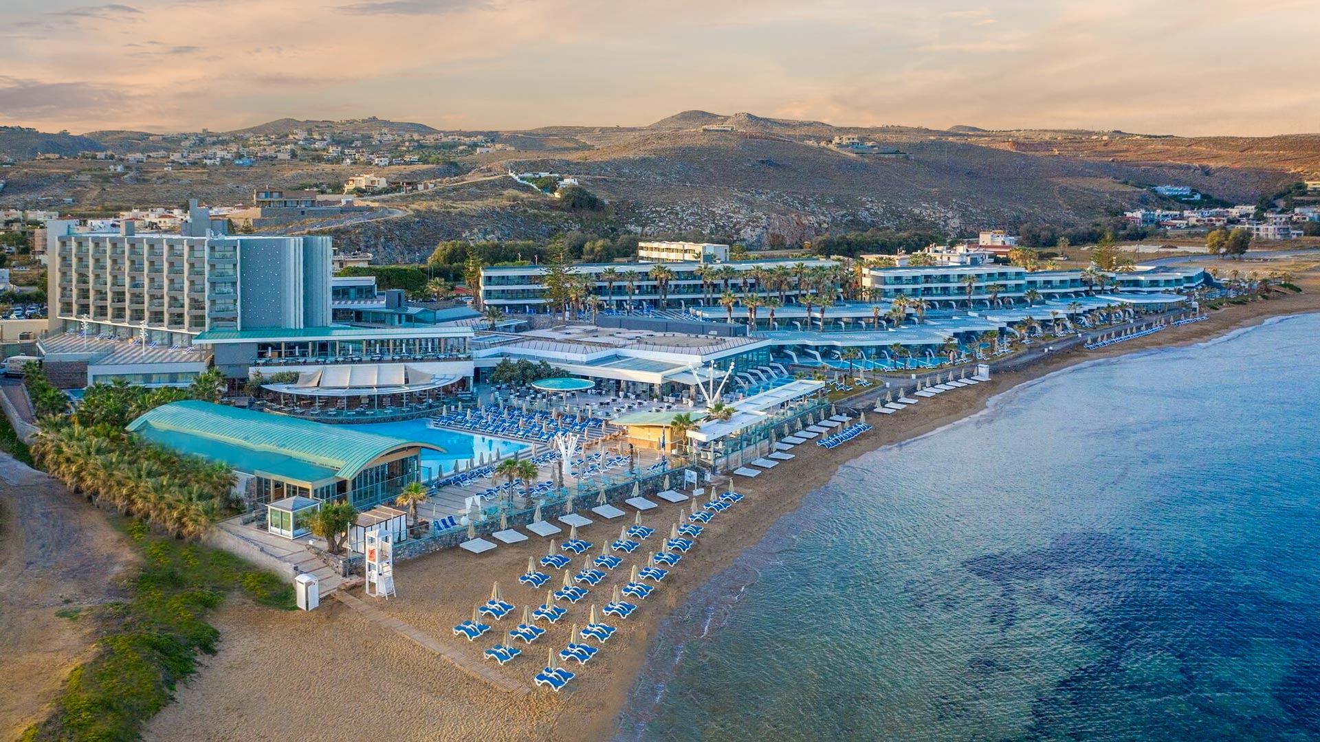 Arina Beach Resort — 4* all-inclusive resort is in Kokkino Hani, Crete