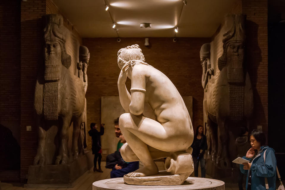 «Купающаяся Афродита». Британский Музей