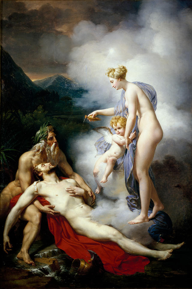 Блондель Мари Жозеф «Венера Исцеляет Энея»