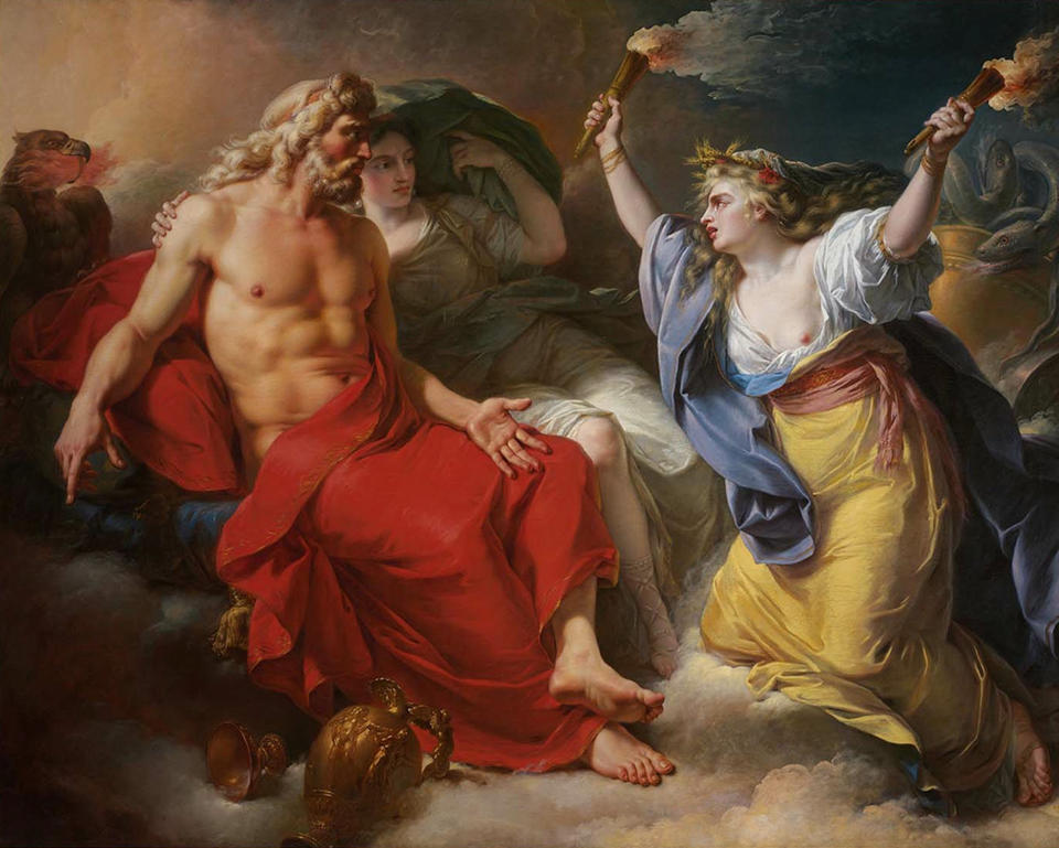 Зевс и Деметра. Антуан-Франсуа Калле