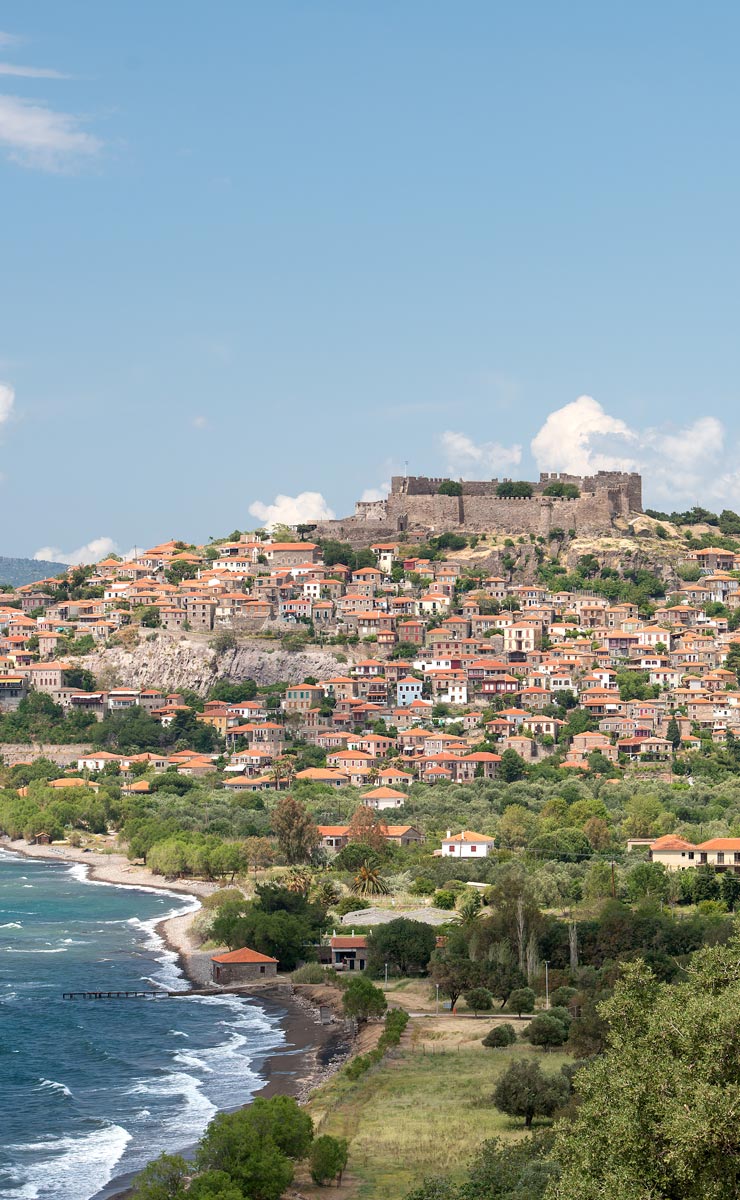 Molyvos (Mithymna) town, Lesbos