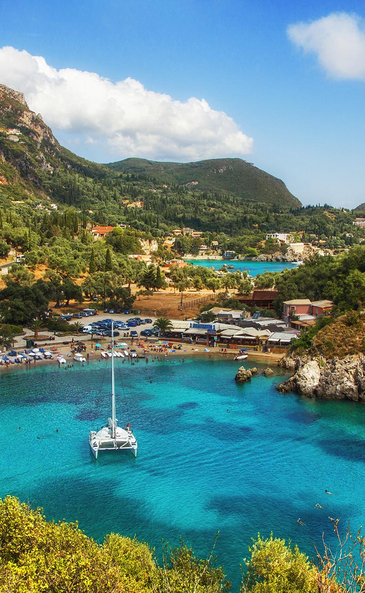Corfu island, Greece