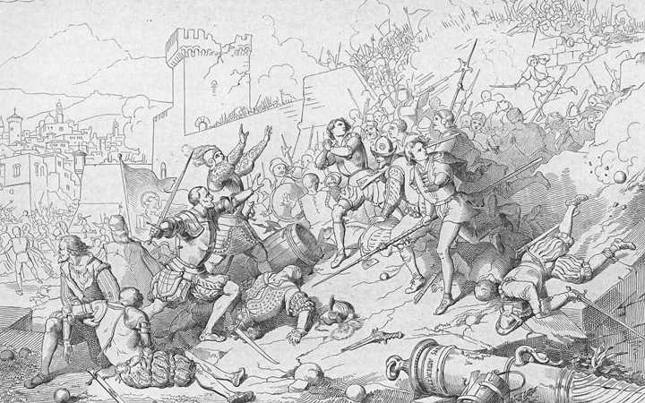The Siege of Nicosia. Giuseppe Lorenzo Gatteri The Siege of Nicosia. Giuseppe Lorenzo Gatteri
