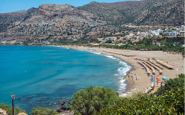 Пляж Пахия Аммос. Крит